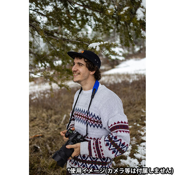 オプテック E-Zコンフォートストラップ カメラストラップ オーシャンブルー