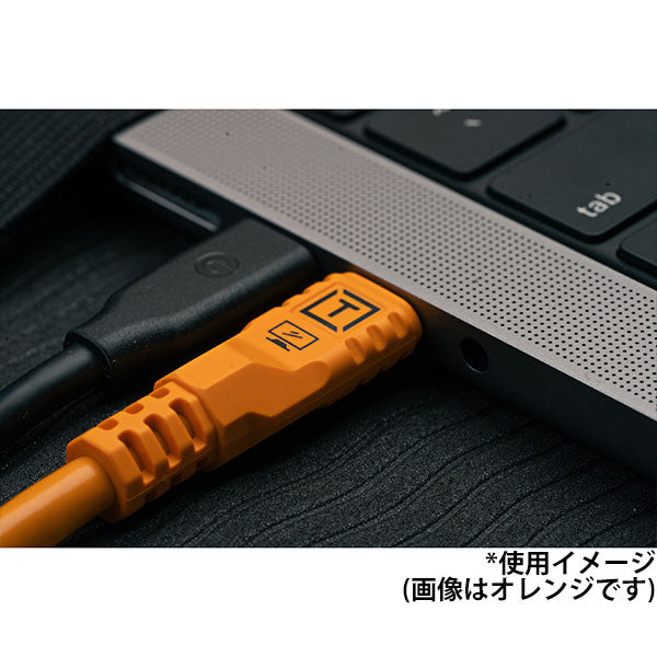 テザーツールズ CUC31RTG2-BLK テザープロ オプティマ 10G USB-Cケーブル ライトアングル 9.4m ブラック