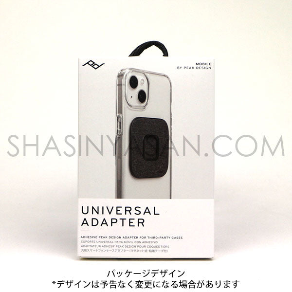 ピークデザイン M-AD-AA-CH-1 ユニバーサル アダプター チャコール