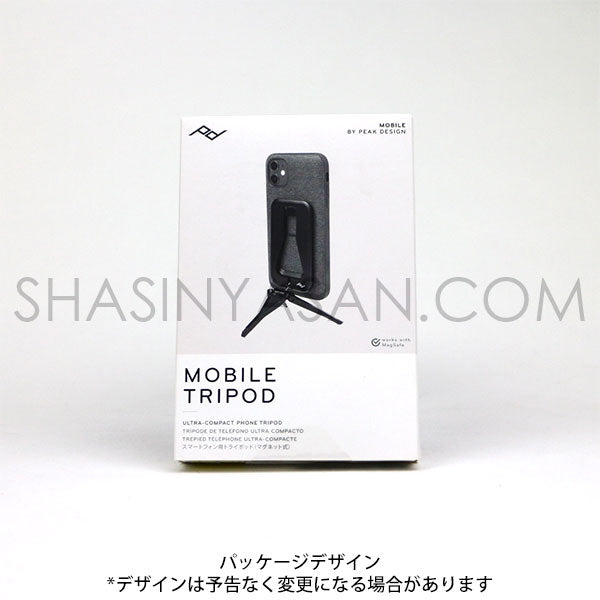 ピークデザイン M-TR-AA-BK-1 モバイルトライポッド ブラック