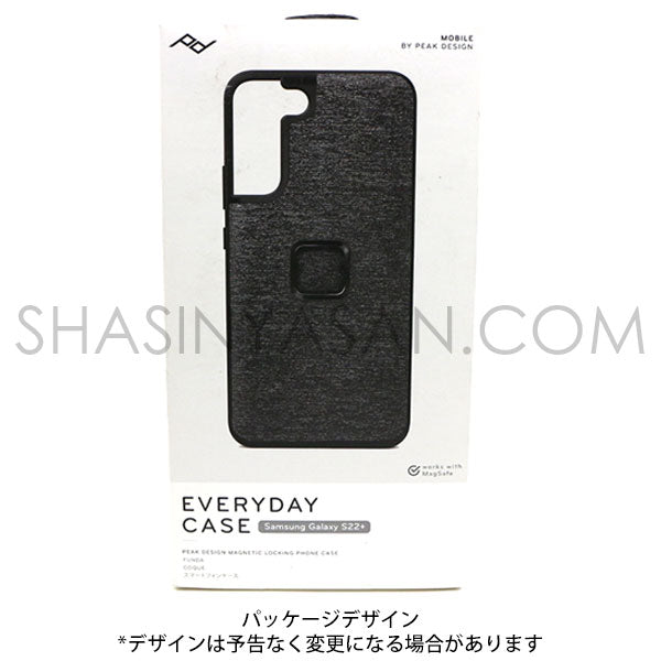 《特価品》 ピークデザイン M-MC-AU-CH-1 エブリデイケース Samsung Galaxy S22+専用 チャコール