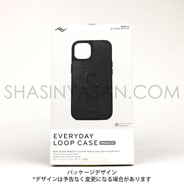 ピークデザイン M-LC-AX-CH-1 iPhone14専用 エブリデイ ループ ケース チャコール