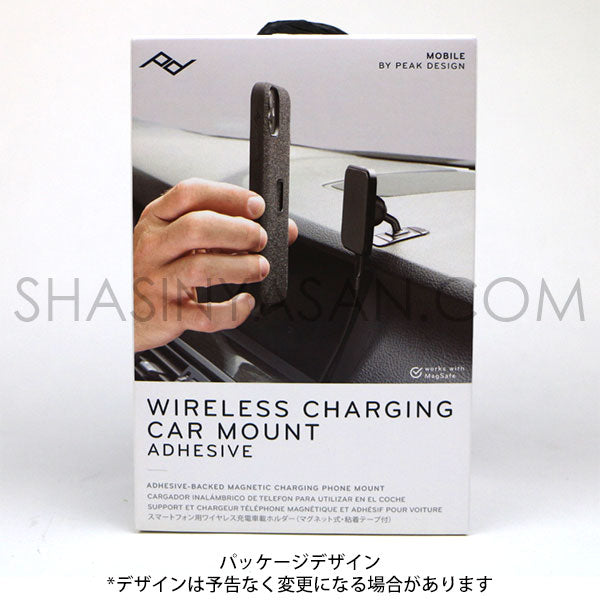 ピークデザイン M-CM-AA-BK-2 ワイヤレスチャージングカーマウント Qi2