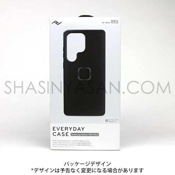 ピークデザイン M-MC-CD-CH-1 エブリデイケース Samsung Galaxy S25 Ultra用 チャコール/ナイロンキャンバス