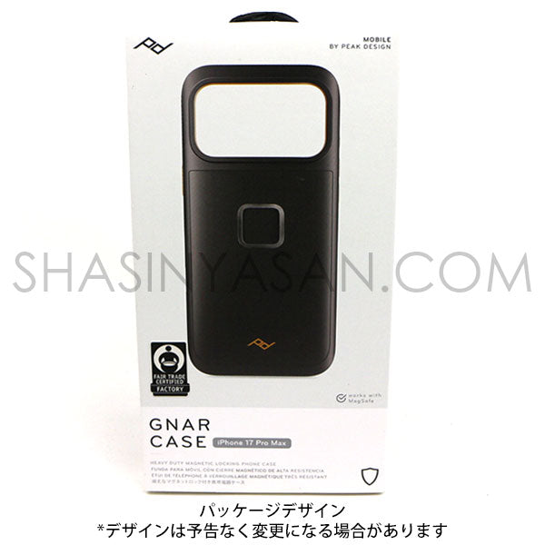 ピークデザイン M-MX-CE-BK-1 ナーケース iPhone17ProMax専用 ブラック