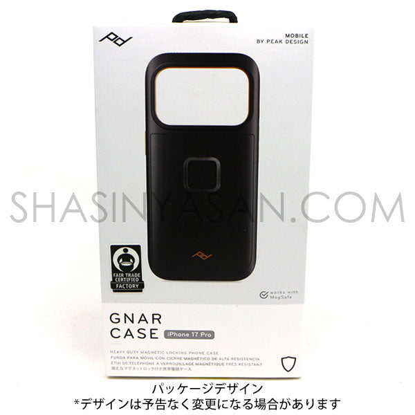 ピークデザイン M-MX-CF-BK-1 ナーケース iPhone17Pro専用 ブラック