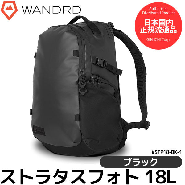 《在庫限り》 ワンダード STP18-BK-1 ストラタスフォト 18L バックパック ブラック