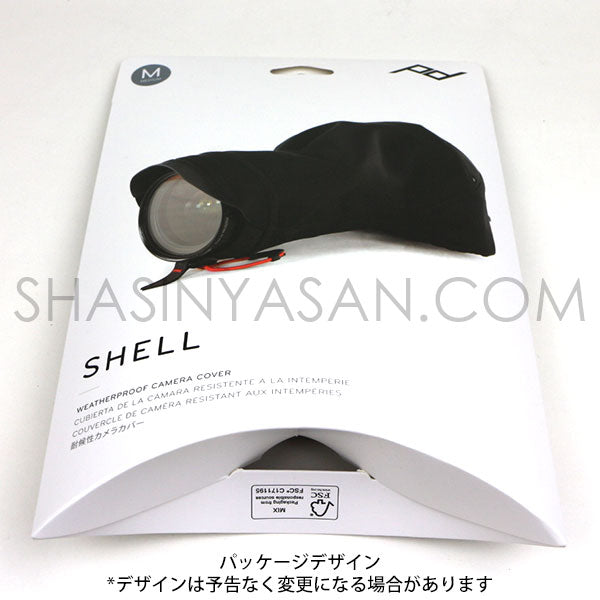 ピークデザイン SH-M-1 シェル カメラ保護カバー Mサイズ ※欠品:納期未定(6/19現在)
