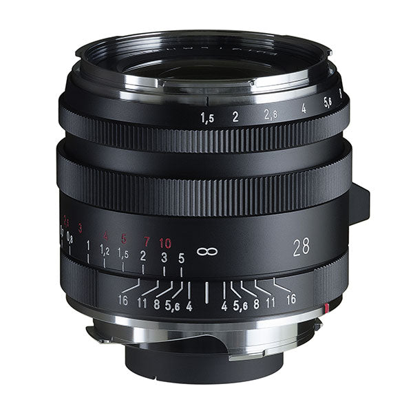 コシナ フォクトレンダー NOKTON Vintage Line 28mmF1.5 Aspherical VM Type I マットブラックペイント