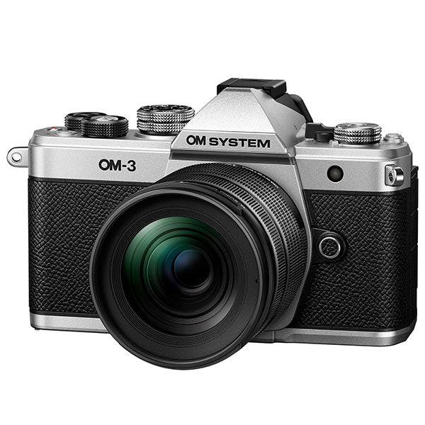 OM SYSTEM ミラーレス一眼 OM-3 12-45mm F4.0 PRO レンズキット シルバー