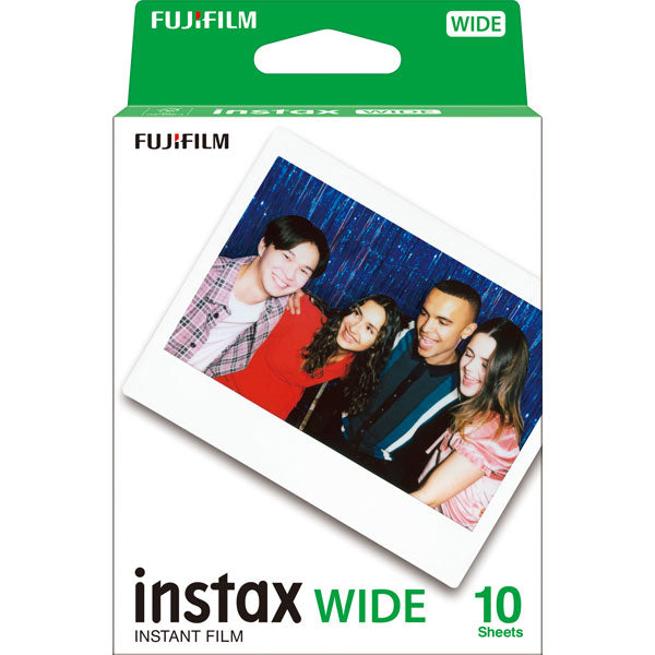 フジフイルム チェキワイド用インスタントカラーフィルム instax WIDE K R1 1パック(10枚入)