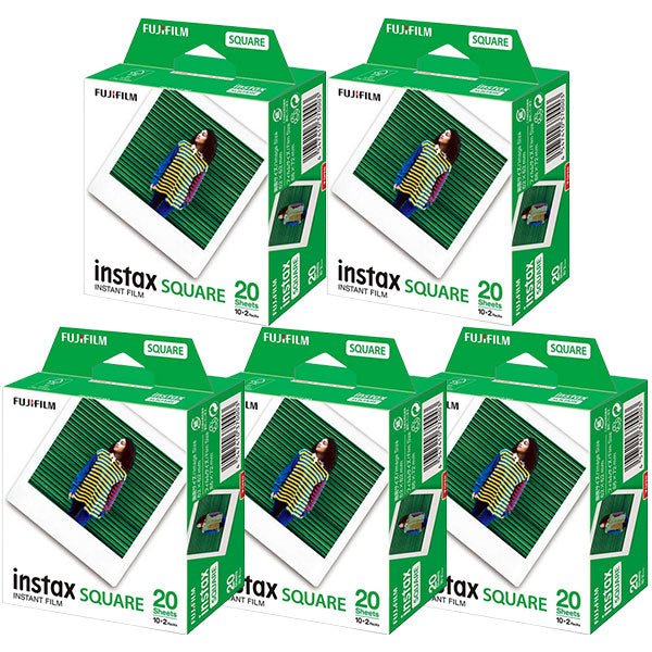 フジフイルム スクエアフォーマットフィルム instax SQUARE WW2 2パック×5SET