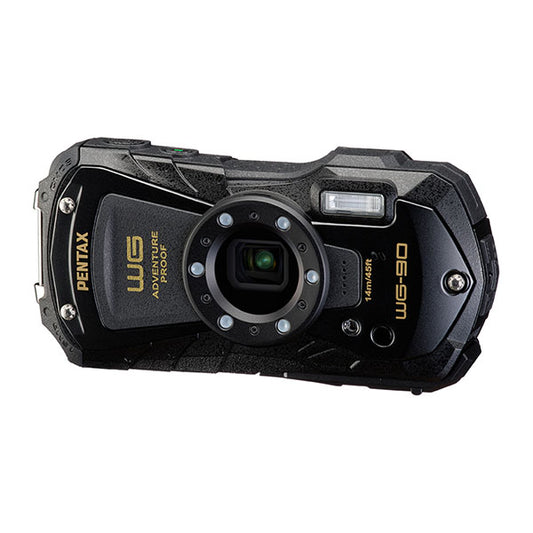 PENTAX WG-90 防水コンパクトデジタルカメラ ブラック
