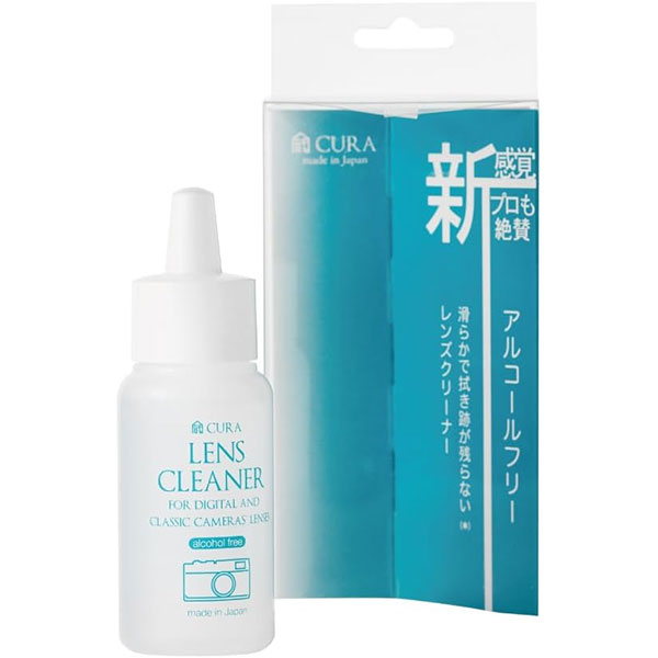CURA CLC-050 光学レンズクリーナー アルコールフリー 点眼タイプ 50ml