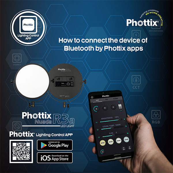 Phottix Nuada R3a LEDライト ツインキットセット ※欠品:7月下旬以降の発送(6/15現在)