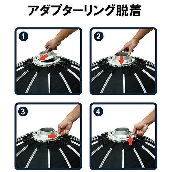 Phottix REX PRO クイックフォールディングソフトボックス 105cm PXRP-QFS105