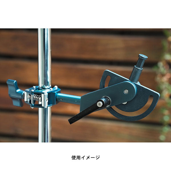 9.SOLUTIONS 9.XS1006A セイバー クランプ ミニ スタッド付き グレー