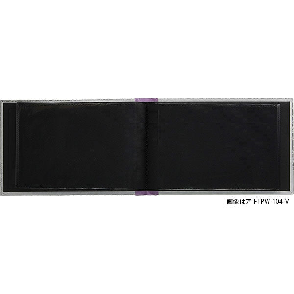 ナカバヤシ ア-FTPW-106-B ウィンドウカバーアルバム KG判 1段 40枚 ビビット ブルー