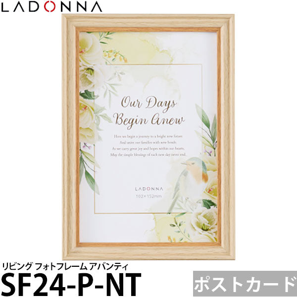 ラドンナ SF24-P-NT リビング フォトフレーム アバンティ ポストカード ナチュラル