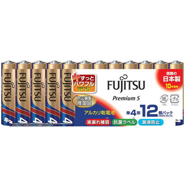 富士通 FDK LR03PS(12S) アルカリ乾電池 単4形 1.5V プレミアムSタイプ 12個パック