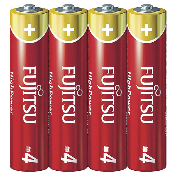 富士通 FDK LR03FH(4S) アルカリ乾電池 単4形 1.5V ハイパワータイプ 4個パック