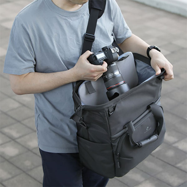 ハクバ SGWSD-SB20 GW-STANDARD ダレス ショルダーバッグ 20 ブラック