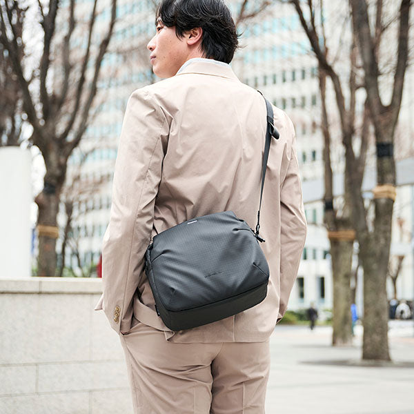 《2月27日発売予定》 ハクバ SP-STSB6IV プラスシェル ストリーム ショルダーバッグ 6 アイボリー 【予約】