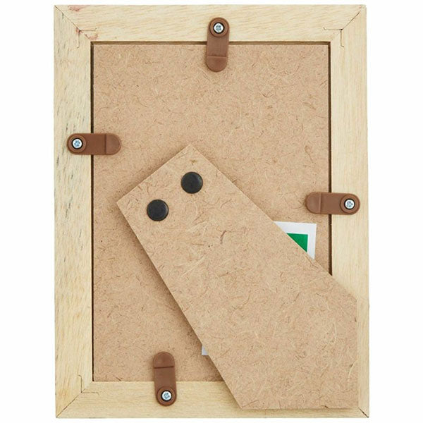 フジカラー 木製 写真立て デジフォトフレームD3 L判 ブラウン