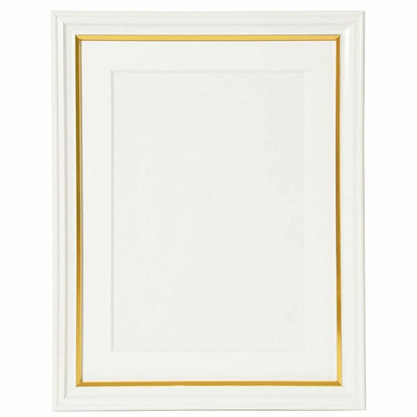 フジカラー 肖像額縁 キャビネ(2L) パールホワイト