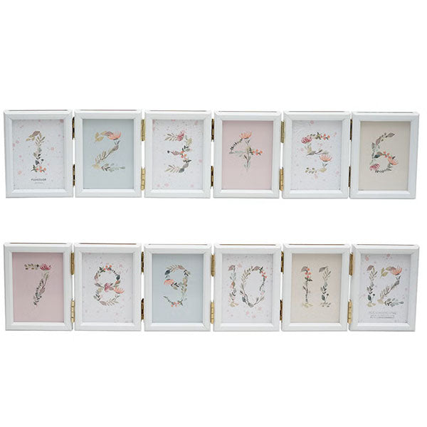 フジカラー リンクフレーム チェキHL6連 ホワイト