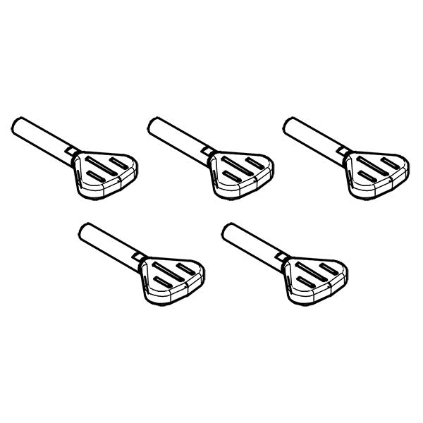 マンフロット スペアパーツ R1036.48 LEVER SET OF 5 ※欠品:ご注文後、約3ヶ月かかります
