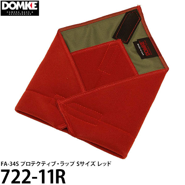 ドンケ 722-11R FA-34S プロテクティブ・ラップ Sサイズ レッド ※欠品:納期未定(10/15現在)
