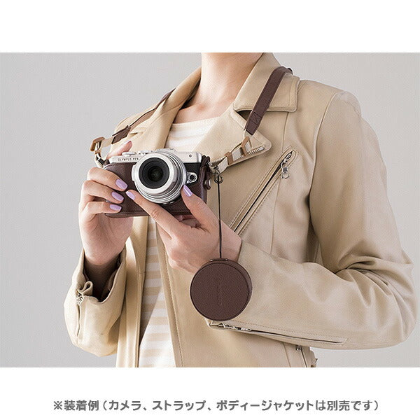 オリンパス LC-60.5GL BRW 本革レンズジャケット ブラウン