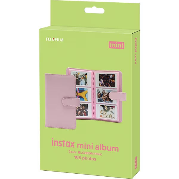 フジフイルム instax mini 12 アルバム108 ピンク