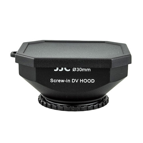 特価品》 JJC LH-DV30B スクエアフード・専用キャップセット 30mm