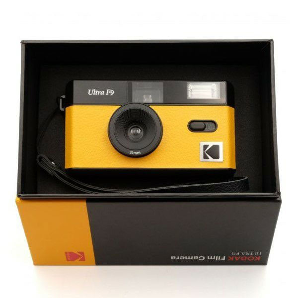 コダック KODAK ULTRA F9 フィルムカメラ ブラック×イエロー