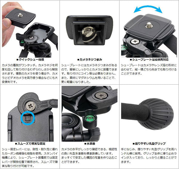 ベルボン PH-G40D N 3Way雲台