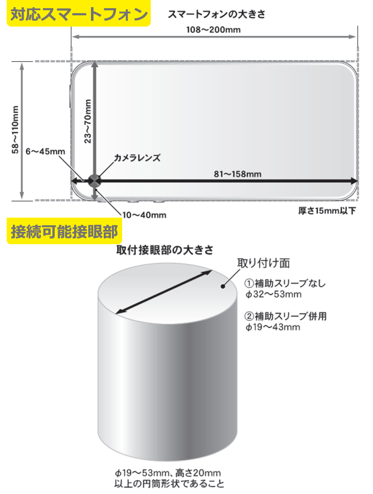 ビクセン スマートフォン用カメラアダプター