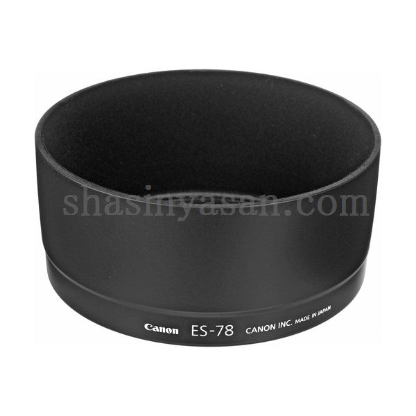 キヤノン ES-78 レンズフード 1693B001 EF50mm F1.2L USM用 ※欠品:ご注文より、2~3ヶ月かかります