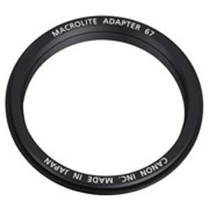 キヤノン 67 マクロライトアダプター