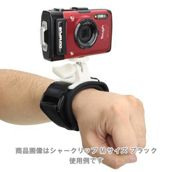 エツミ E-6564 シャークリップ Mサイズ ブラック 日本製
