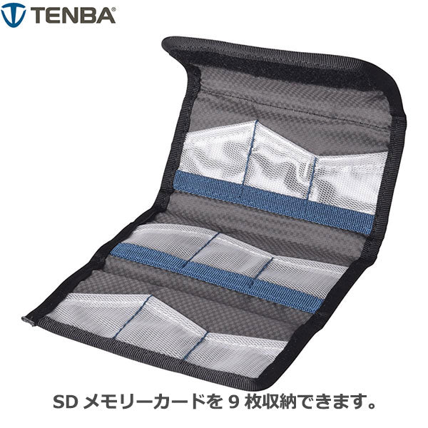 TENBA V636-634 TOOLS リロードSD9 カードウォレット ブラック