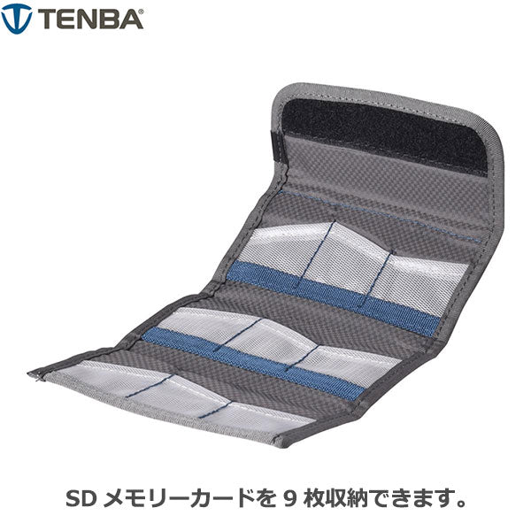 TENBA V636-635 TOOLS リロードSD9 カードウォレット ブルー