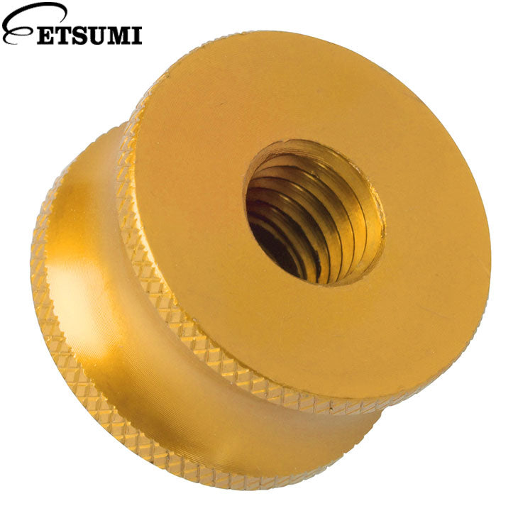 エツミ VE-6962 1/4″(M)-3/8″(F) ワイドアダプター ゴールド