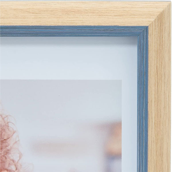 フジカラー 2402K ナチュラルカラーフレーム 2Lサイズ ブルー