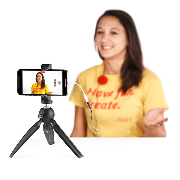 《在庫限り》 JOBY JB01716-BWW ウェイボ ラヴ モバイル ピンマイク