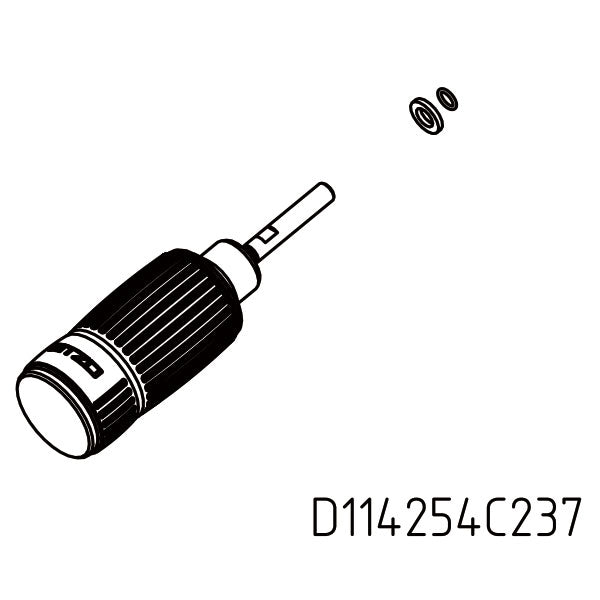 GITZO スペアパーツ D114254C237 KNOB ※欠品:ご注文後、約3ヶ月かかります