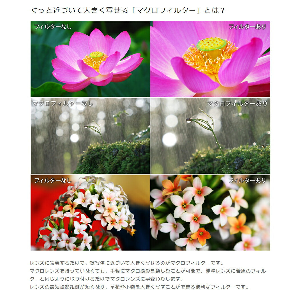 マルミ光機 DHG マクロ3 52mm径