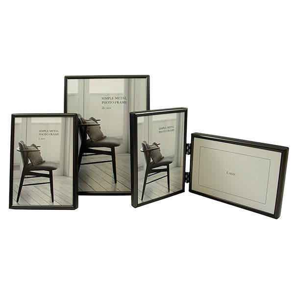 フジカラー 1404K フォトスタンド 2Lサイズ ブラック