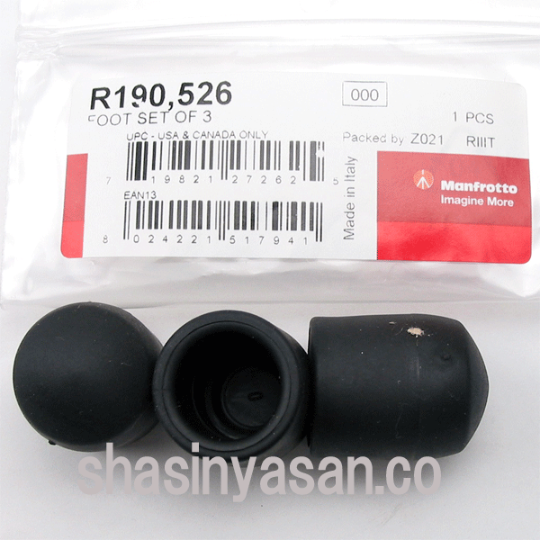 マンフロット スペアパーツ R190.526 FOOT (SET OF 3)